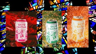 We Tried MSCHF’S Sacred Seltzer, The First And Only ‘Holy Water Hard Seltzer’