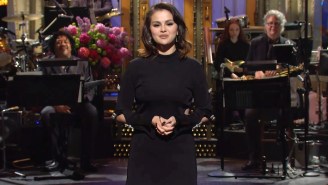 Selena Gomez Gave Her Best Miley Cyrus Impersonation During Her Opening Monologue On ‘SNL’