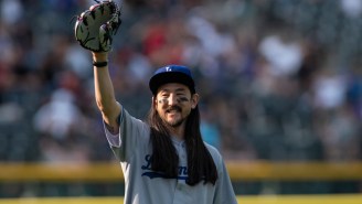 Steve Aoki May Be The New Leader In The Battle For Worst MLB First Pitch Ever