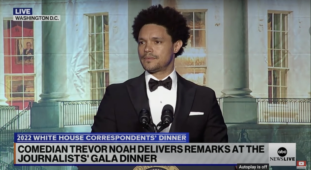 [WATCH] Trevor Noah Defended Journalism During WHCD Set