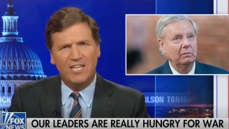 Tucker Carlson Is Goading Lindsey Graham And Calling Him ‘Afraid’ To Come On His Fox News Show