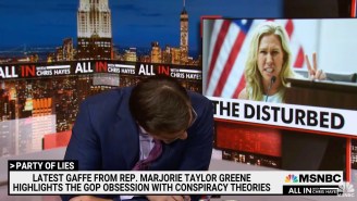 Chris Hayes Can’t Figure Out Whether Marjorie Taylor Greene Is Really As Dumb As She Sounds After Her ‘Peach Tree Dish’ Gaffe