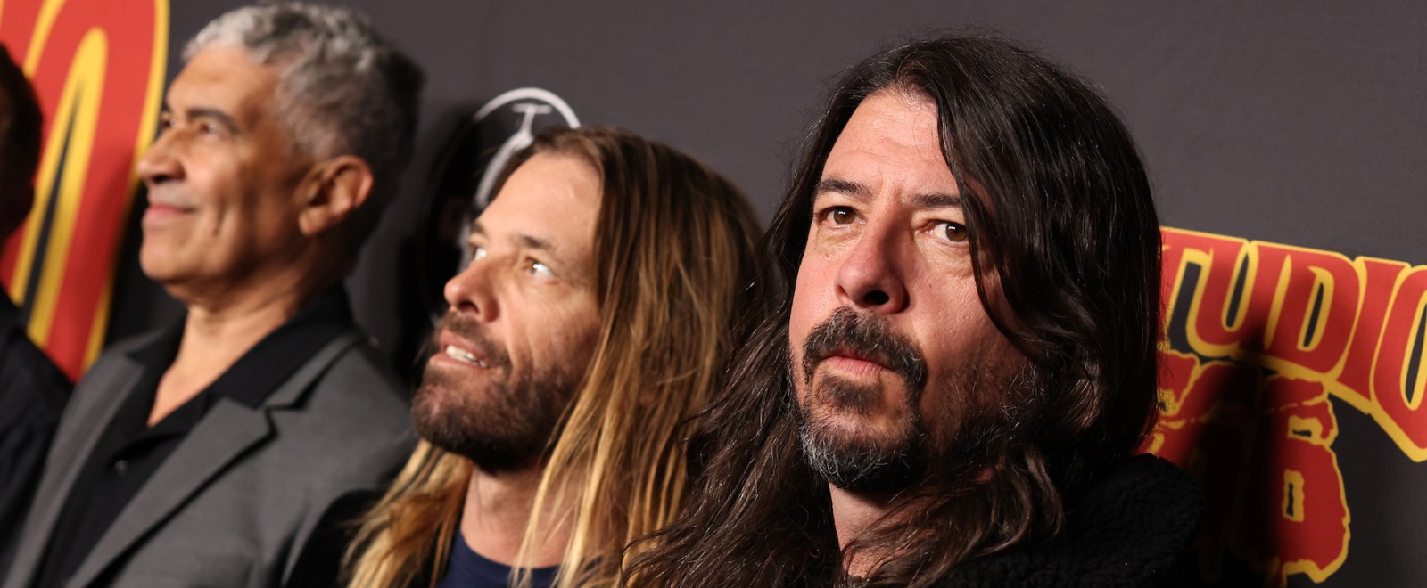Foo Fighters Pat Smear Taylor Hawkins Dave Grohl Studio 666 Premiere 2022