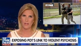 With A Straight Face, Laura Ingraham Is Actually Doubling Down On Blaming Weed For America’s Mass Shootings