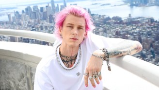 Machine Gun Kelly Helped The Empire State Building Become The ‘World’s Tallest Emo Girl’