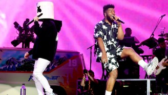 Marshmello And Khalid Dream Up A Wild House Party In The ‘Numb’ Video