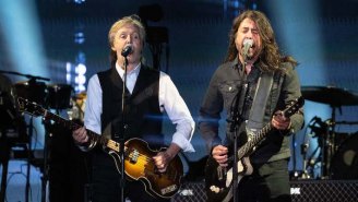 Dave Grohl Took The Stage For The First Time Since Taylor Hawkins’ Death With Paul McCartney At Glastonbury