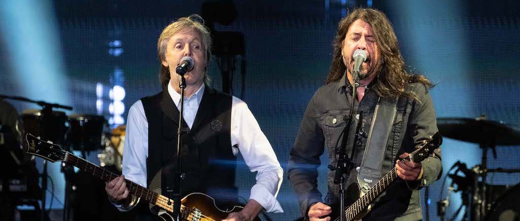 Dave Grohl Paul McCartney Glastonbury