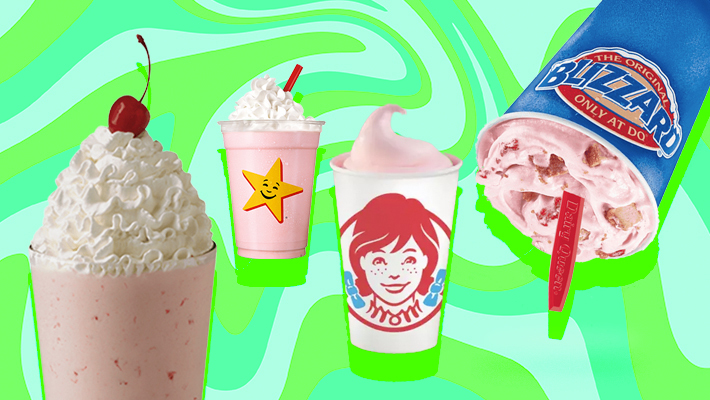 Strawberry milkshake outlet near me