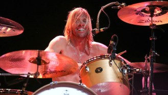 So Many Different Drum Kits Were Used At The Taylor Hawkins Tribute Concert, A Wild Behind-The-Scenes Photo Shows