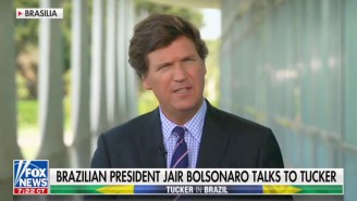 Tucker Carlson Has Found A New Authoritarian Leader’s Ass To Kiss
