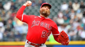 Angels Pitcher Archie Bradley Broke His Elbow During The Gigantic Brawl With The Mariners