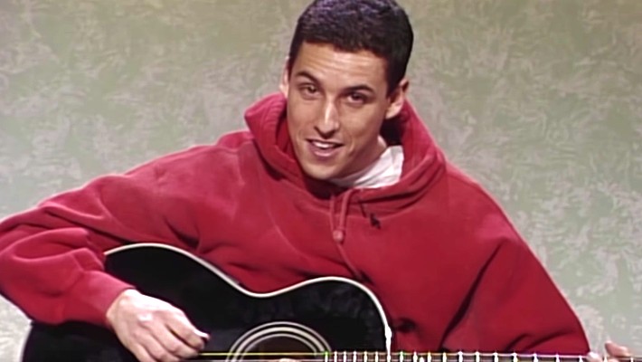 Adam sandler 2024 red sweatshirt