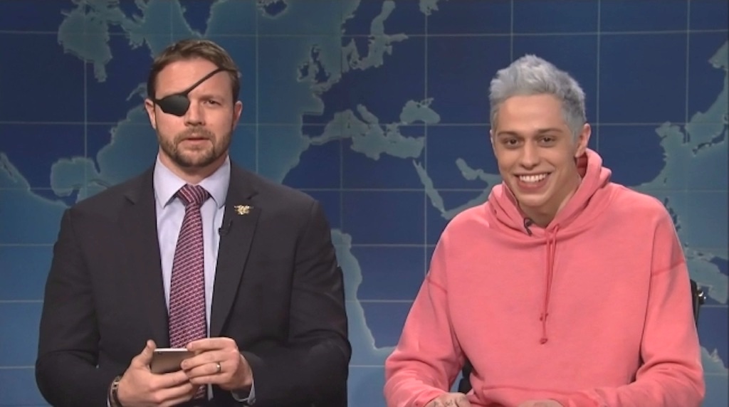 Pete Davidson Trends After Attack On Dan Crenshaw's Eyepatch