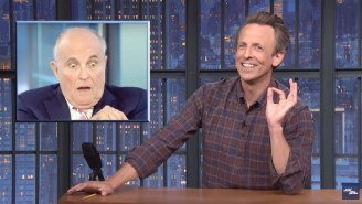 Seth Meyers Had A Field Day Talking About Rudy Giuliani ‘Being Blitzed Out Of His F**king Mind’ On Election Night