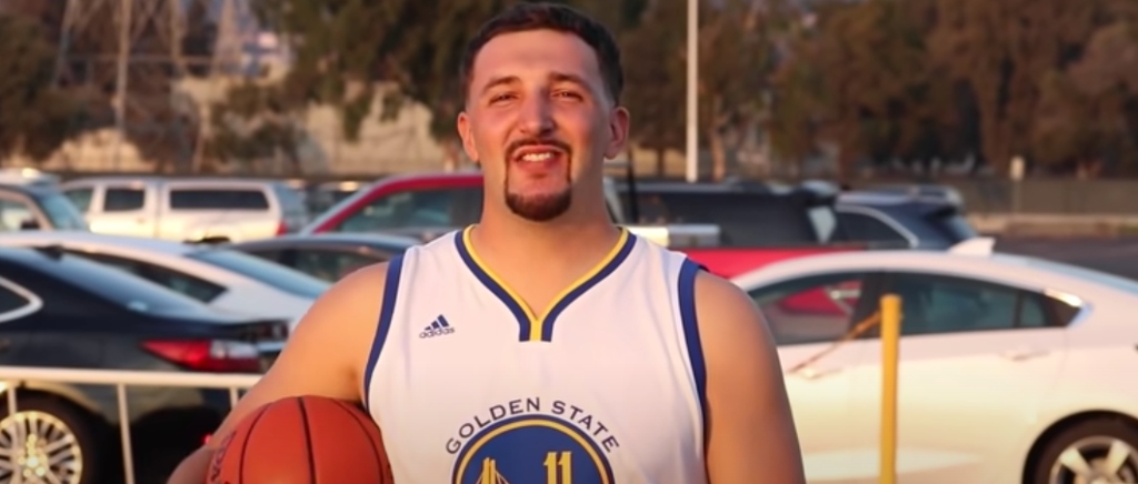 fake klay thompson