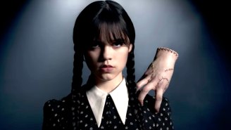 Jenna Ortega Looks Mysterious And Spooky In The First Look At Tim Burton’s ‘Wednesday’