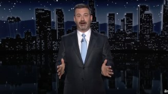 Jimmy Kimmel Is SHOCKED That Trump Seems To Be Only Person Still Publicly Praising ‘Very Smart’ Kanye West