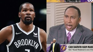 Kevin Durant Is ‘Locked In’ On ‘First Take’ Now That Stephen A. Smith ‘Can’t Beat Up On Max Kellerman’