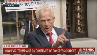 MSNBC Got So Tired Of A Briefly Jailed Trump Aide’s ‘Bug-Eyed Gibberish’ That They Cut Away From His Rant