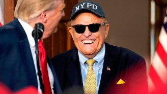 Rudy Giuliani Is Fuming Over Fox News Not Covering His Assault (Getting Lightly Slapped On The Back)