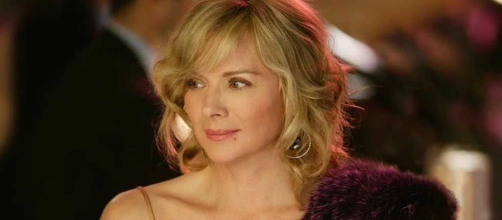 Kim Cattrall Gives Off Samantha Jones Vibes as She Models for SKIMS