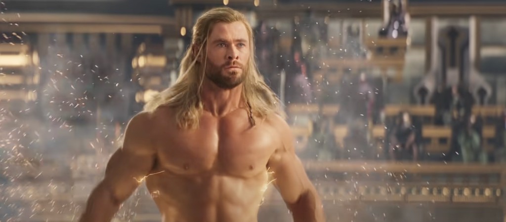 Thor Naked Love and Thunder