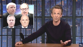 Seth Meyers Thinks It’s ‘Mind-Boggling’ That None Of Trump’s Cronies Have Gone To Jail Over January 6th Yet