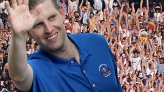 Eric Trump Claims An Entire Plane Full Of People Broke Out Into Spontaneous Applause And Chanted ‘USA!’ When He Boarded