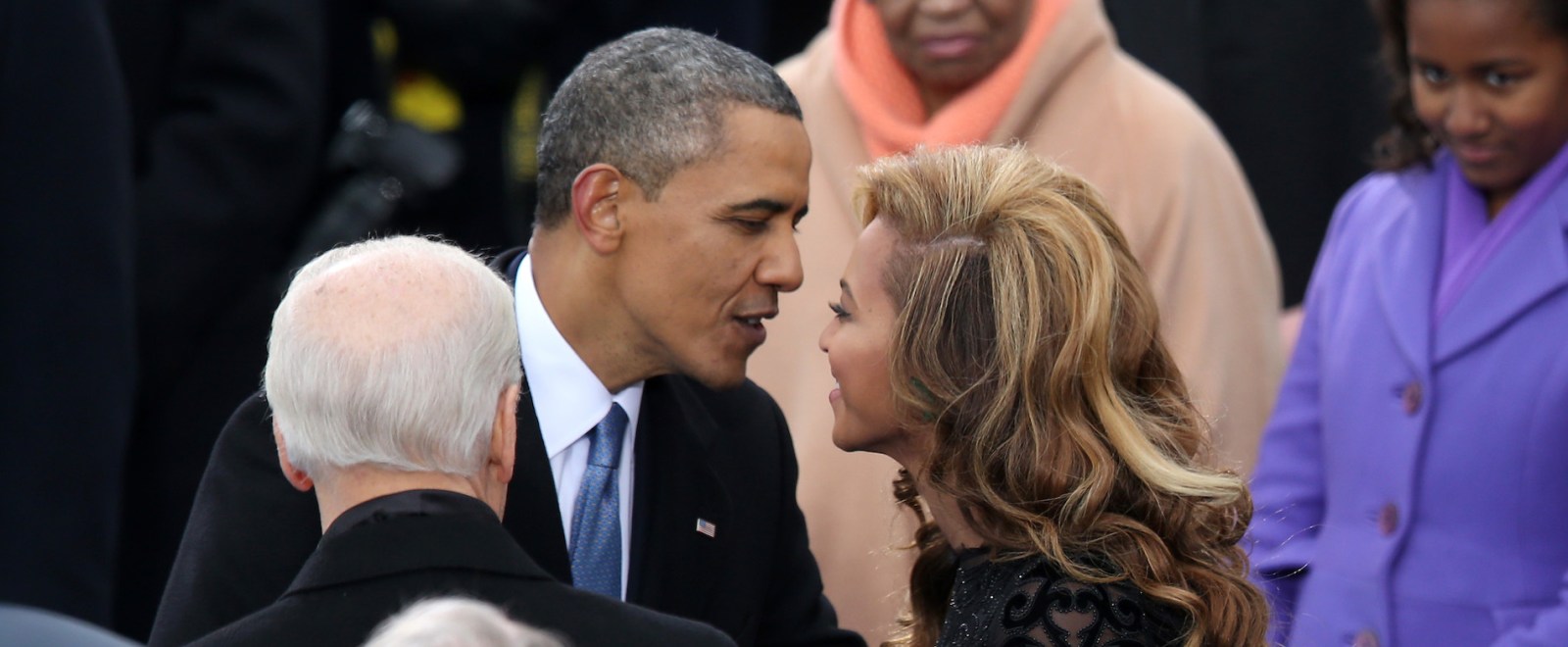 Barack Obama Beyonce 2013 Inauguration