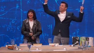 Demi Lovato And Mark Rober Use A Neat Musical Train Contraption To Perform ‘Confident’ On ‘Kimmel’