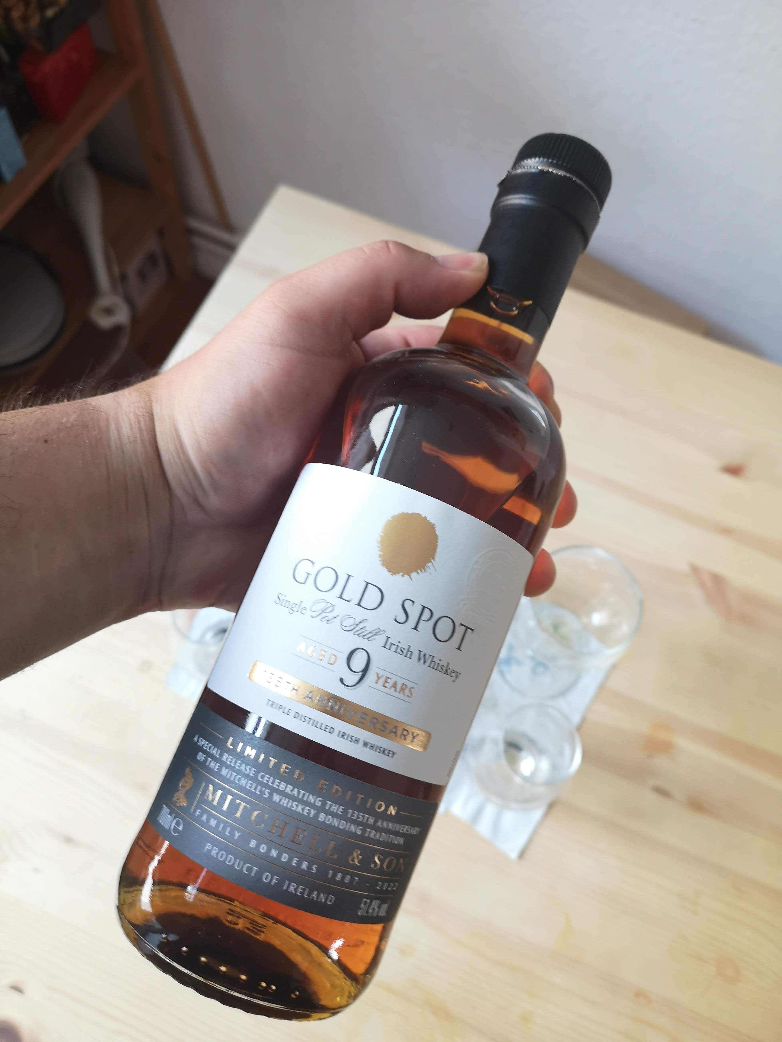 Gold Spot 9 Year Irish Whiskey