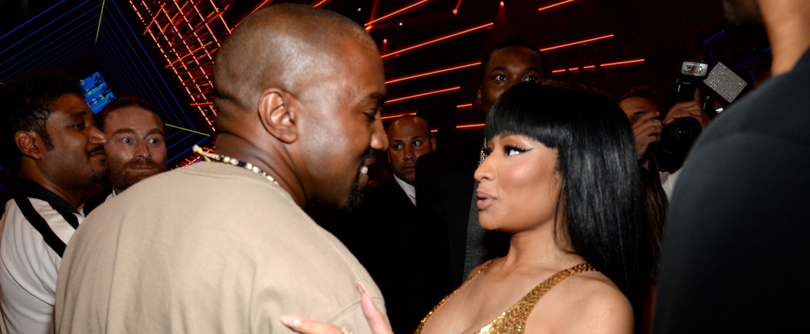 Kanye West Nicki Minaj 2015 MTV Video Music Awards VMAs