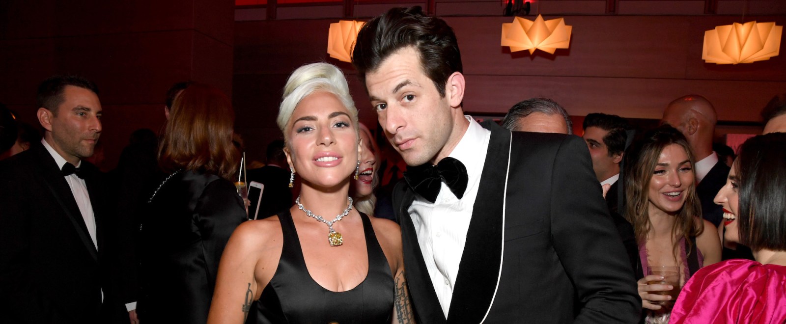 Lady Gaga Mark Ronson 2019 Vanity Fair Oscar Party Academy Awards