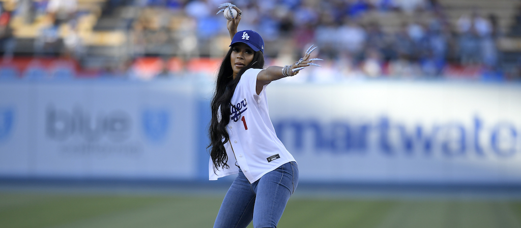 Los Angeles Dodgers on X: ICY. Thanks for stopping by, @Saweetie