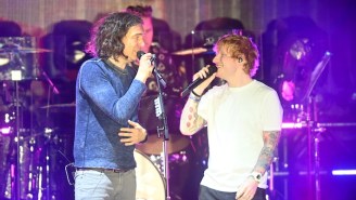 Ed Sheeran Makes A Surprise Appearance At Snow Patrol’s Latitude Festival Set To Perform ‘Bad Habits’