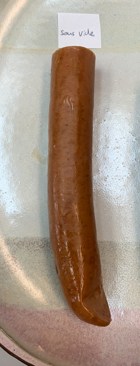 Sous Vide Hot Dog