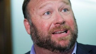 Alex Jones Reacted To Having To Pay Nearly A Billion Dollars To Sandy Hook Families By…Cheering And Fist-Pumping?