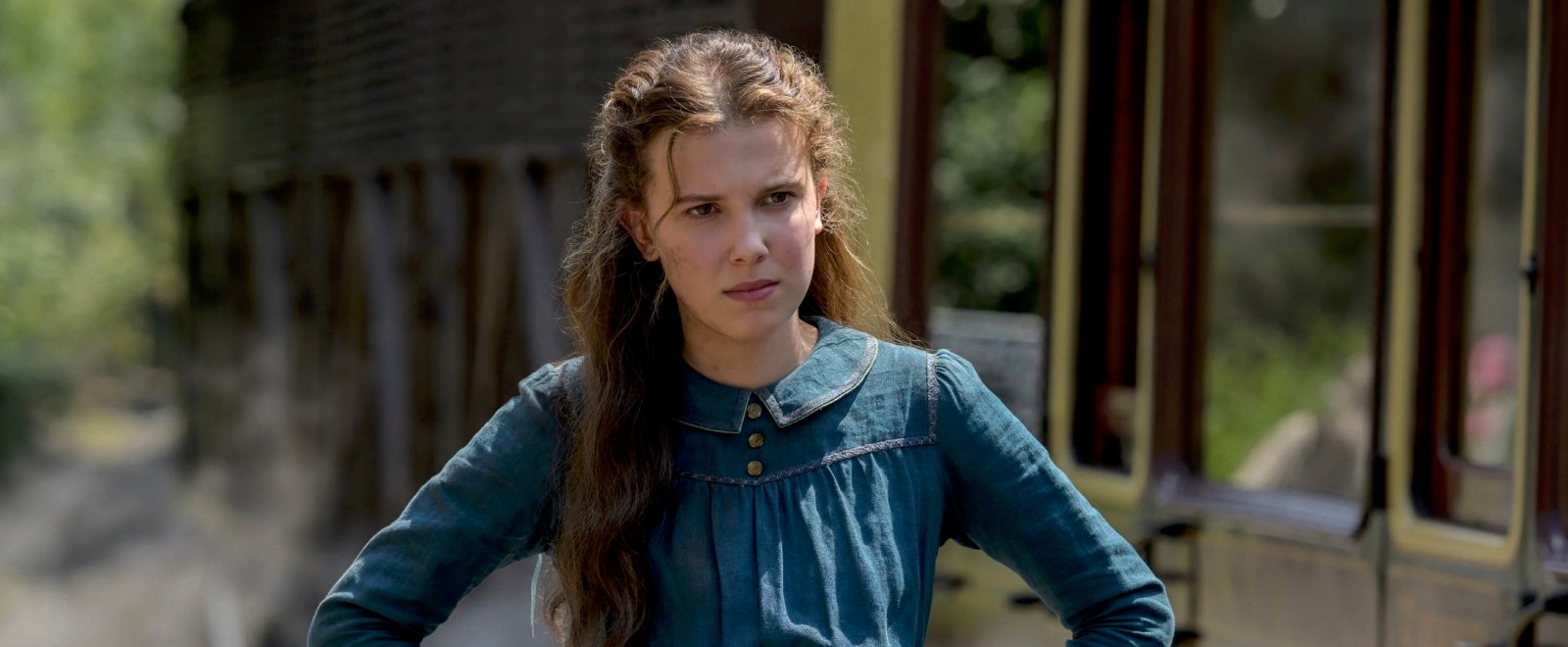 Millie Bobby Brown, Henry Cavill bring partners to 'Enola Holmes 2