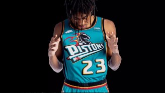 The Detroit Pistons Are Bringing Back Their Iconic Teal Jerseys For The First Time In Two Decades