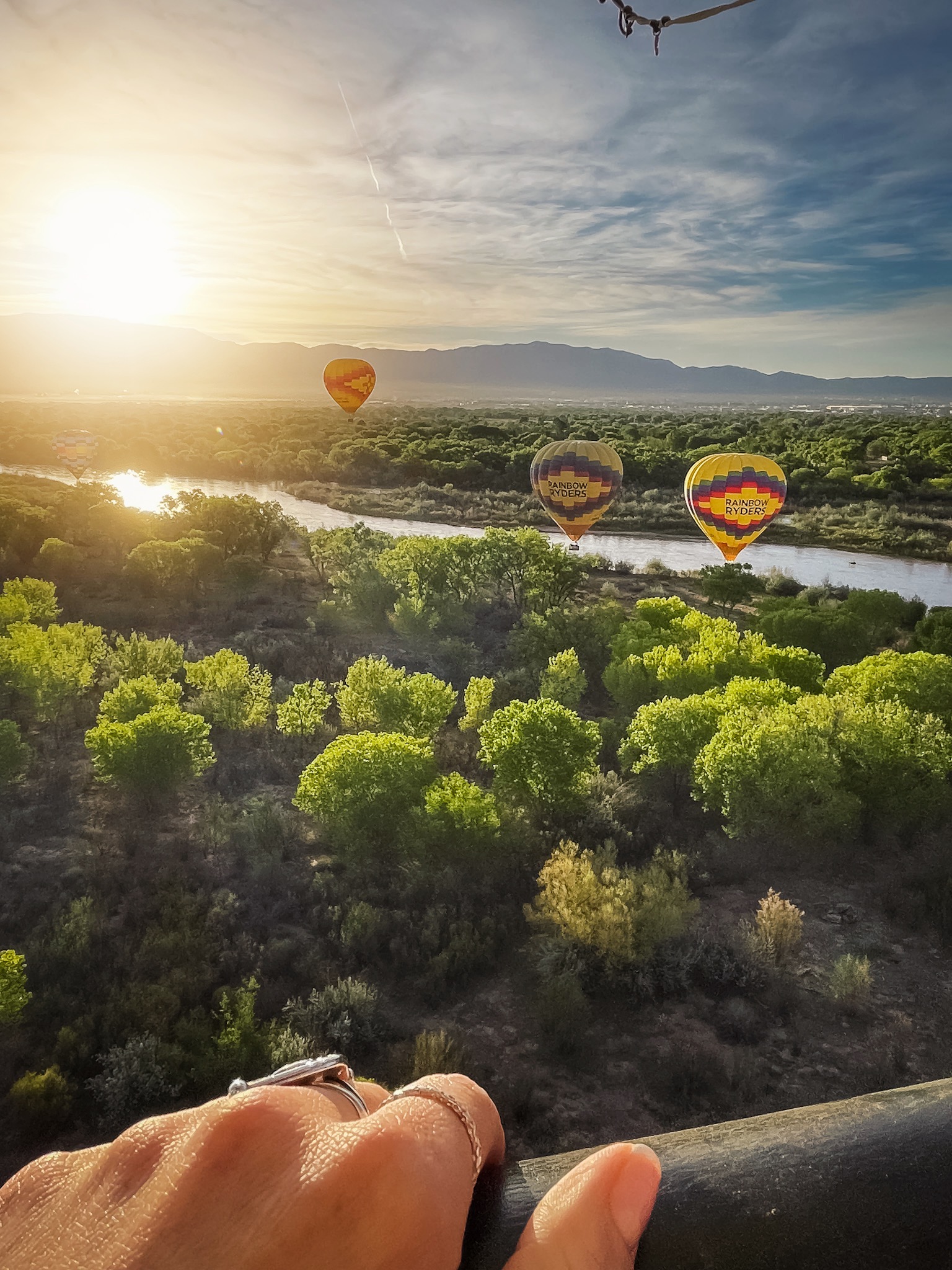 hot air balloon