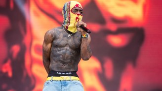 Lil Uzi Vert Allegedly Threw A Phone And Hit A Fan In The Face During His Wireless Festival Set