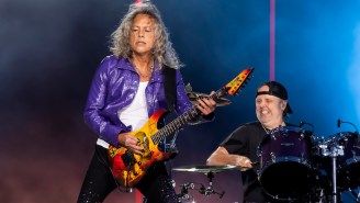 Metallica Rocks Out With ‘Stranger Things’ Actor Joseph Quinn Backstage At Lollapalooza