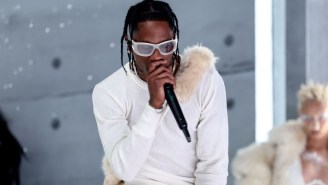 Travis Scott Stopped Fans Dangling From A Lighting Truss During His Coney Island Walls Performance