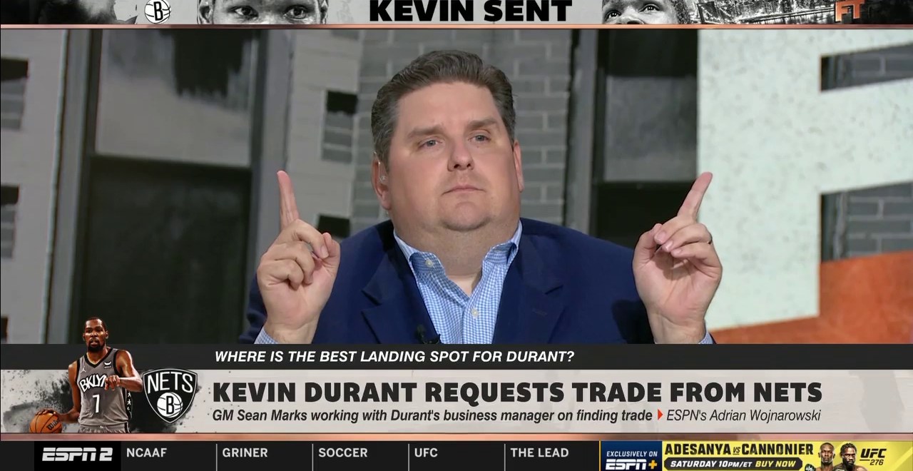 Brian Windhorst Led The ‘First Take’ Desk Down A Long And Winding Path While Breaking Down Utah’s Royce O’Neale Trade