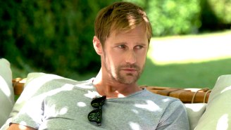Alexander Skarsgård Says He Had ‘A Lovely, Lovely Time’ Shooting That ‘Incredibly Weird…Excruciatingly Uncomfortable’ Restaurant Scene Featuring Matsson And Tom