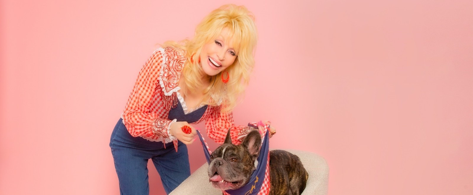 Dolly Parton 2022 dog