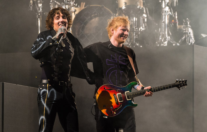 Ed Sheeran Joins Bring Me The Horizon At Reading Festival