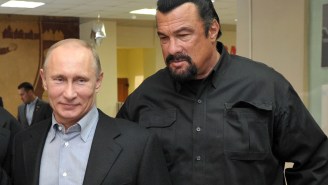 Steven Seagal Has Received A Seriously Dodgy Award (Hint: It Came From Vladimir Putin)