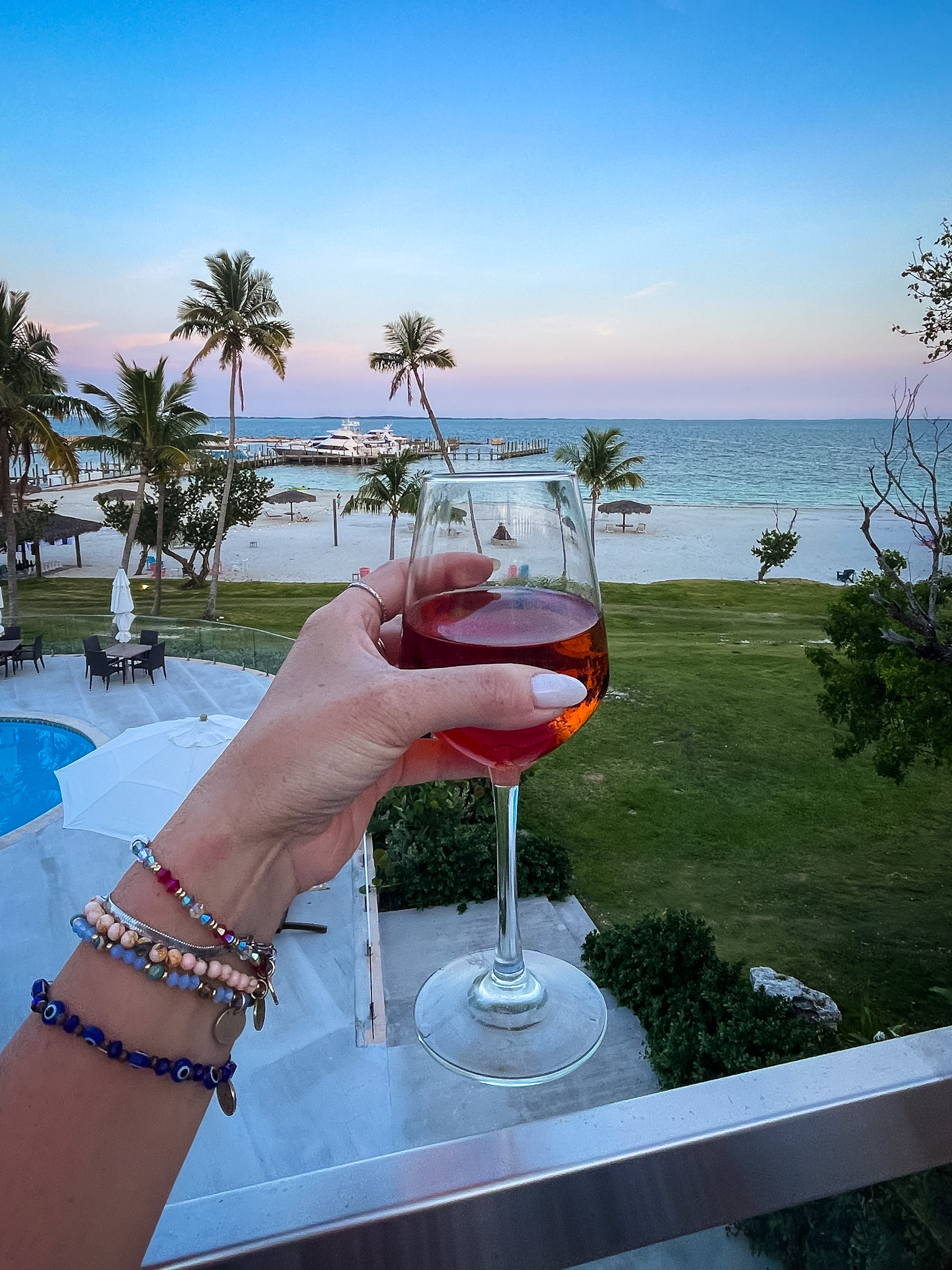 Sunset Abaco Wine